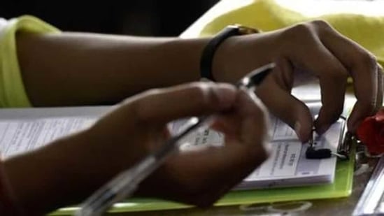 GPAT 2021 examination was held on February 27 throughout the country.(HT File) GPAT 2021 examination was held on February 27 throughout the country.(HT File)