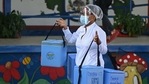 A nurse carries coolers with vials of the Pfizer-BioNTech vaccine against Covid-19 as elderly people are being inoculated. (AFP Photo ) A nurse carries coolers with vials of the Pfizer-BioNTech vaccine against Covid-19 as elderly people are being inoculated. (AFP Photo )