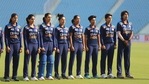 The Indian national women's team ahead of the first ODI against South Africa. (BCCI) The Indian national women's team ahead of the first ODI against South Africa. (BCCI)