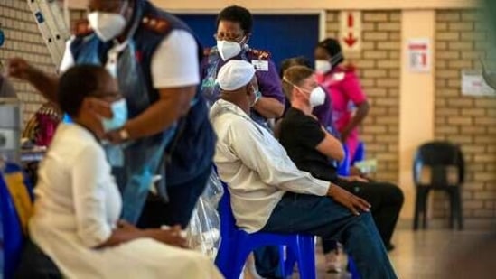 A healthcare worker pick up a Johnson & Johnson Covid-19 vaccine as she prepares to administers a dose to a health staff member at a vaccination center at Chris Hani Baragwanath Academic Hospital in Soweto, South Africa,(AP) A healthcare worker pick up a Johnson & Johnson Covid-19 vaccine as she prepares to administers a dose to a health staff member at a vaccination center at Chris Hani Baragwanath Academic Hospital in Soweto, South Africa,(AP)