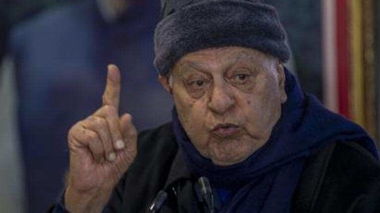 Jammu and Kashmir National Conference president Farooq Abdullah (AP)(HT_PRINT) Jammu and Kashmir National Conference president Farooq Abdullah (AP)(HT_PRINT)
