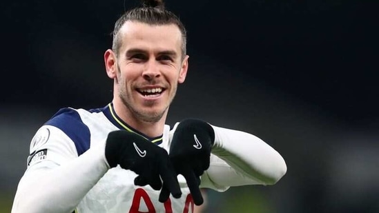 Tottenham's Gareth Bale. (Pool via REUTERS)
