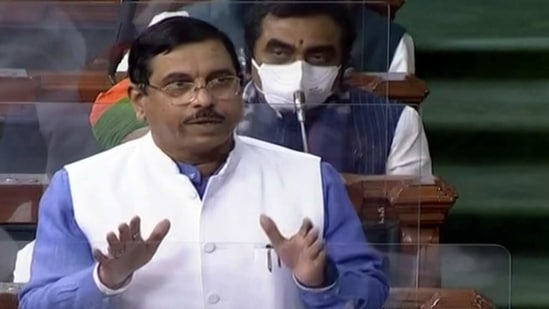 "Whatever decision is taken by the Speaker and chairman, the government is ready for both,” Prahlad Joshi said.(ANI) "Whatever decision is taken by the Speaker and chairman, the government is ready for both,” Prahlad Joshi said.(ANI)