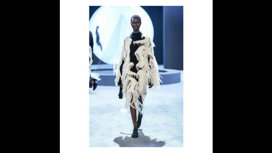 A fringed ensemble by Paul Andrew (Photo: Instagram/Ferragamo) A fringed ensemble by Paul Andrew (Photo: Instagram/Ferragamo)