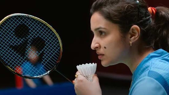 Parineeti Chopra in and as Saina. 