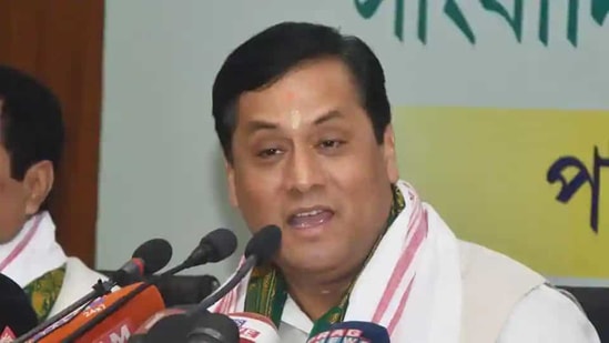 The BJP has clear policies on important aspects of life and the government has worked with that in the past, Sonowal said.(HT File Photo)