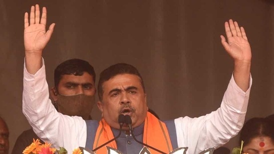 BJP leader Suvendu Adhikari BJP leader Suvendu Adhikari