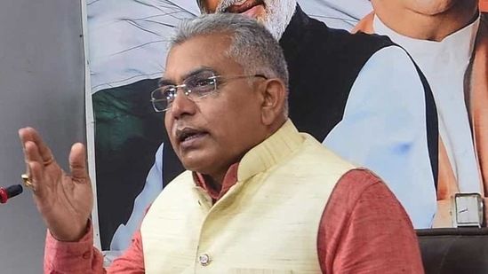 West Bengal BJP President Dilip Ghosh.(PTI) West Bengal BJP President Dilip Ghosh.(PTI)