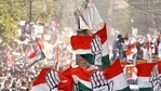 Congress flags at a rally.(File photo) Congress flags at a rally.(File photo)