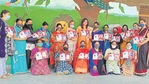 Teachers and midday meal cooks being honoured during a function on Women’s Day at Government Primary School, Haibowal, on Monday. HT PHOTO Teachers and midday meal cooks being honoured during a function on Women’s Day at Government Primary School, Haibowal, on Monday. HT PHOTO