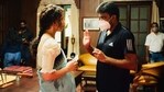 Kangana Ranaut on Thalaivi sets with Vijay.