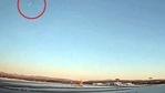 An airport security video camera in Burlington, Vermont, caught the meteor streaking through the sky at about 5:38pm. 