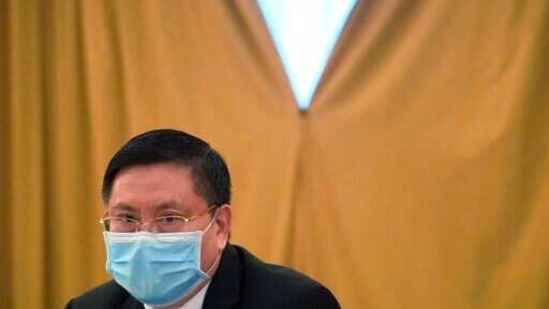 "When we talk about patriotism, we are not talking about the abstraction of loving a cultural or historical China, but rather loving the currently existing People's Republic of China under the leadership of the Chinese Communist Party," Song Ru'an, the Deputy Commissioner of China's Ministry of Foreign Affairs in Hong Kong.(AP) "When we talk about patriotism, we are not talking about the abstraction of loving a cultural or historical China, but rather loving the currently existing People's Republic of China under the leadership of the Chinese Communist Party," Song Ru'an, the Deputy Commissioner of China's Ministry of Foreign Affairs in Hong Kong.(AP)