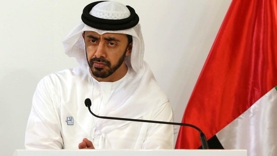United Arab Emirates Foreign Minister Sheikh Abdullah bin Zayed Al Nahyan.(AP)