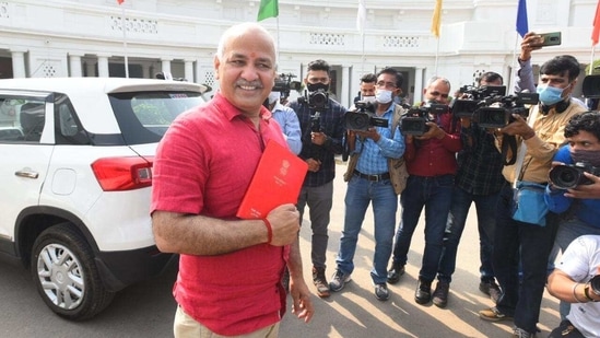 Delhi's deputy chief minister Manish Sisodia.(HT photo) Delhi's deputy chief minister Manish Sisodia.(HT photo)