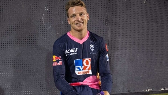 Jos Buttler in Rajasthan Royals jersey during IPL 2020. (Rajasthan Royals/Twitter) Jos Buttler in Rajasthan Royals jersey during IPL 2020. (Rajasthan Royals/Twitter)