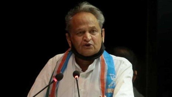 Rajasthan chief minister Ashok Gehlot. (HT Photo)