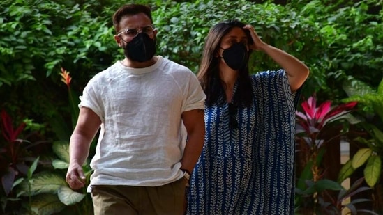 Saif and Kareena recently moved to a bigger apartment ahead of the arrival of their second son.(Varinder Chawla)
