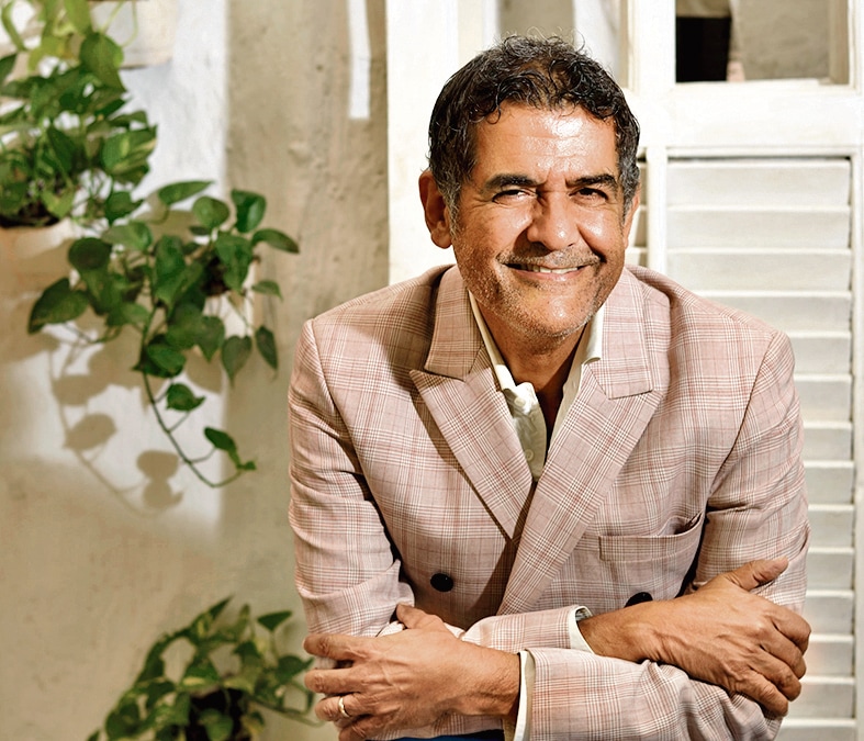 AD Singh in Olive Bar & Kitchen, Bandra. (HT Photo/Satish Bate) AD Singh in Olive Bar & Kitchen, Bandra. (HT Photo/Satish Bate)