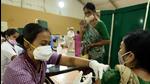 They wore masks, correctly, admirably, over mouth and nose as the needle went in. And they sent two clear messages across — wear masks, get vaccinated (Satish Bate/HT Photo) They wore masks, correctly, admirably, over mouth and nose as the needle went in. And they sent two clear messages across — wear masks, get vaccinated (Satish Bate/HT Photo)