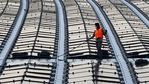 As part of its strategy to transition to cleaner energy sources, India is planning to expand its renewable power capacity fivefold to 450 gigawatts by 2030. Some 280 gigawatts of that will come from solar, according to the ministry. (AFP) As part of its strategy to transition to cleaner energy sources, India is planning to expand its renewable power capacity fivefold to 450 gigawatts by 2030. Some 280 gigawatts of that will come from solar, according to the ministry. (AFP)