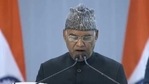 President Kovind addressed the 80th All India Presiding Officers’ Conference in Gujarat’s Kevadia on Wednesday.(@rashtrapatibhvn/Twitter Photo) President Kovind addressed the 80th All India Presiding Officers’ Conference in Gujarat’s Kevadia on Wednesday.(@rashtrapatibhvn/Twitter Photo)