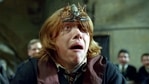 Rupert Grint played Ron Weasley in eight Harry Potter movies. Rupert Grint played Ron Weasley in eight Harry Potter movies.