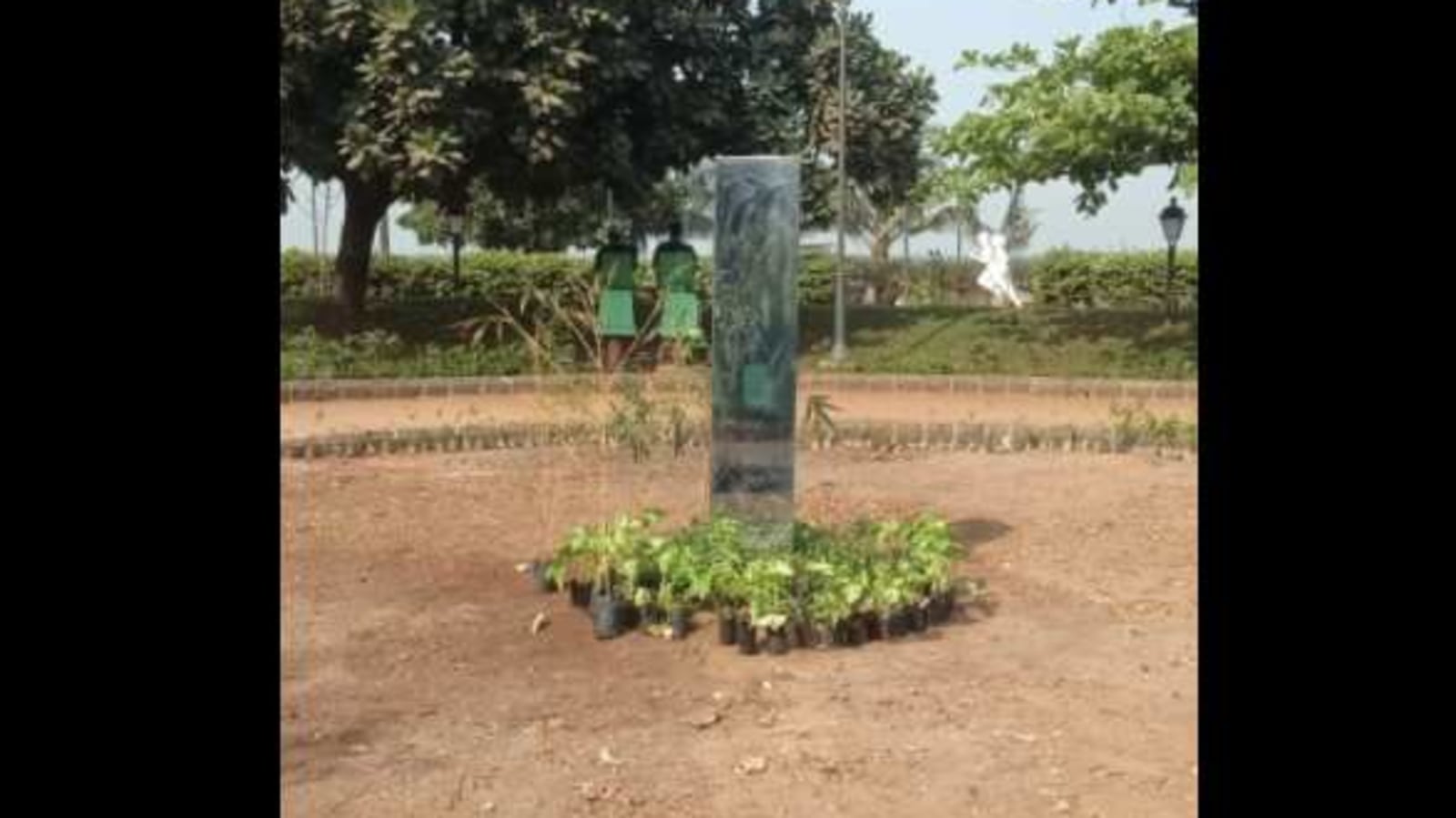 Mystery monolith makes an appearance in Mumbai after Ahmedabad