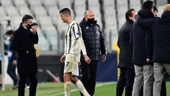 Champions League, Round of 16 Second Leg, Juventus v FC Porto: Juventus' Cristiano Ronaldo looks dejected after the match(REUTERS)