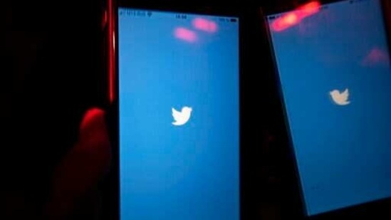 A mobile phone user turns on Twitter application on his smartphone in Moscow, Russia, Wednesday, March 10, 2021. (AP) A mobile phone user turns on Twitter application on his smartphone in Moscow, Russia, Wednesday, March 10, 2021. (AP)