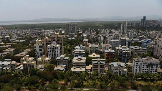 An Overview of Vashi in Navi Mumbai. (HT PHOTO)
