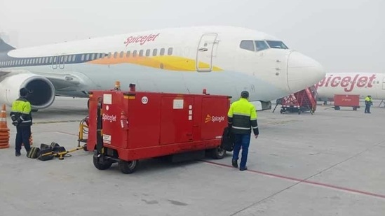 The SpiceJet flight SG8937, that brought the very first consignment of vaccines to Delhi, departed the Pune airport at 8.05am and landed at the Indira Gandhi International Airport at 10.15am. (Sourced) The SpiceJet flight SG8937, that brought the very first consignment of vaccines to Delhi, departed the Pune airport at 8.05am and landed at the Indira Gandhi International Airport at 10.15am. (Sourced)
