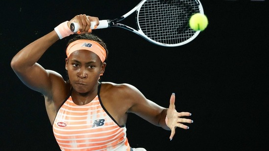 United States' Coco Gauff. (AP) United States' Coco Gauff. (AP)