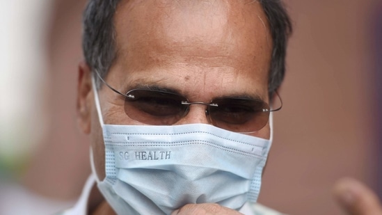 Congress Party leader Adhir Ranjan Chowdhury at Parliament in New Delhi. (PTI Photo) Congress Party leader Adhir Ranjan Chowdhury at Parliament in New Delhi. (PTI Photo)