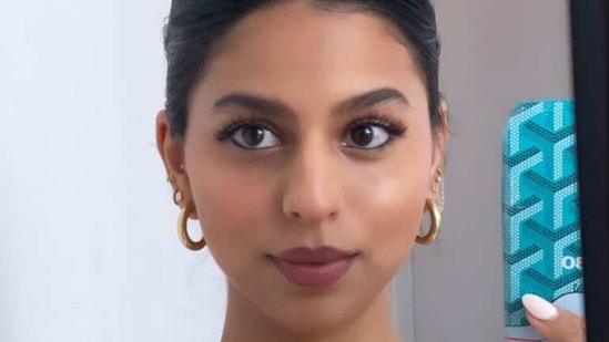 Suhana Khan took to Instagram to share a picture of her look. Suhana Khan took to Instagram to share a picture of her look.