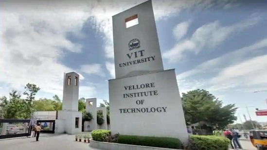 Vellore Institute of Technology (VIT) is ranked one among the top 12 institutions of India in Engineering and Technology and within the top 450 Universities in the World as per QS subject ranking, 2021.(File photo)