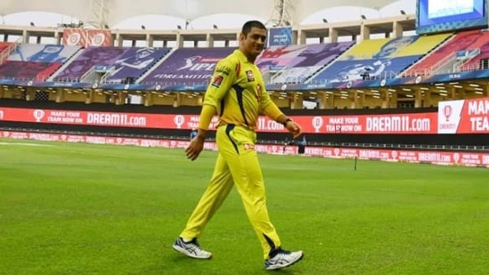CSK captain Mahendra Singh Dhoni(ICC/Twitter)