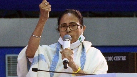 On Tuesday, Banerjee started her two-day visit to Nandigram. (HT) On Tuesday, Banerjee started her two-day visit to Nandigram. (HT)