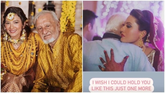 Nigaar Khan has shared a post for her late father.