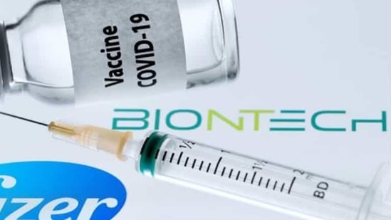 BioNTech shares rose as much as 1.3% early Wednesday in Frankfurt. (Twitter/consumerconnekt) BioNTech shares rose as much as 1.3% early Wednesday in Frankfurt. (Twitter/consumerconnekt)