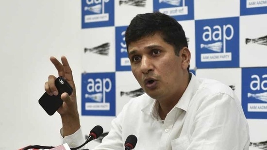 AAP's Saurabh Bhardwaj said a BJP councillor with the North Delhi Municipal Corporation (North MCD) has written to chief minister Arvind Kejriwal and the National Commission for Scheduled Castes, alleging corruption in the civic body (Mohd Zakir/HT File Photo) AAP's Saurabh Bhardwaj said a BJP councillor with the North Delhi Municipal Corporation (North MCD) has written to chief minister Arvind Kejriwal and the National Commission for Scheduled Castes, alleging corruption in the civic body (Mohd Zakir/HT File Photo)