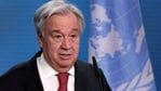 UN chief Antonio Guterres said he had one simple message: “if you don't feed people, you feed conflict.”(Reuters)