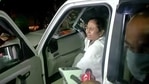 “A few people came around my car and pushed the door. The door hit my leg,” the West Bengal CM said adding that there were neither any police personnel nor the district police superintendent present around her.(ANI Photo)