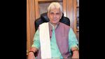 The writer, Manoj Sinha, is the lieutenant governor of Jammu & Kashmir The writer, Manoj Sinha, is the lieutenant governor of Jammu & Kashmir