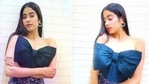 Janhvi Kapoor at Roohi promotions(Instagram/mohitrai) Janhvi Kapoor at Roohi promotions(Instagram/mohitrai)