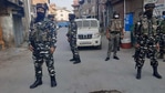 Police and CRPF are carrying out the operation, said the Jammu and Kashmir Police.(Waseem Andrabi Hindustan/Times)