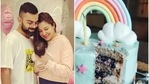 Anushka Sharma and Virat Kohli welcomed Vamika in January. Anushka Sharma and Virat Kohli welcomed Vamika in January.