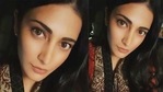Shruti Haasan has shared a new picture of herself on Instagram. Shruti Haasan has shared a new picture of herself on Instagram.
