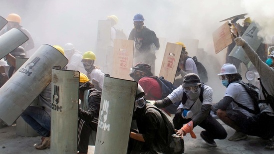 Diplomatic pressure has been building since the generals seized power, triggering daily protests around the country that they have struggled to quell. Diplomatic pressure has been building since the generals seized power, triggering daily protests around the country that they have struggled to quell.