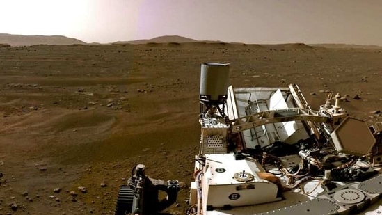 After seven months in space, NASA's Perseverance rover gently set down on Martian soil last month(via REUTERS)